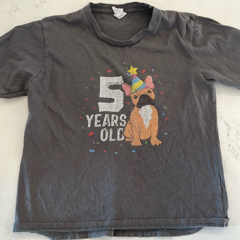 5 Years Old Birthday Tshirt